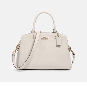 Coach satchel cream purse